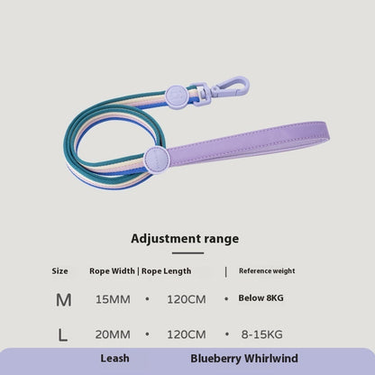 Retro Record Hand Holding Rope Small And Medium-sized Dogs