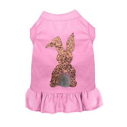 Sparkle Bunny Pet Dress - Pink