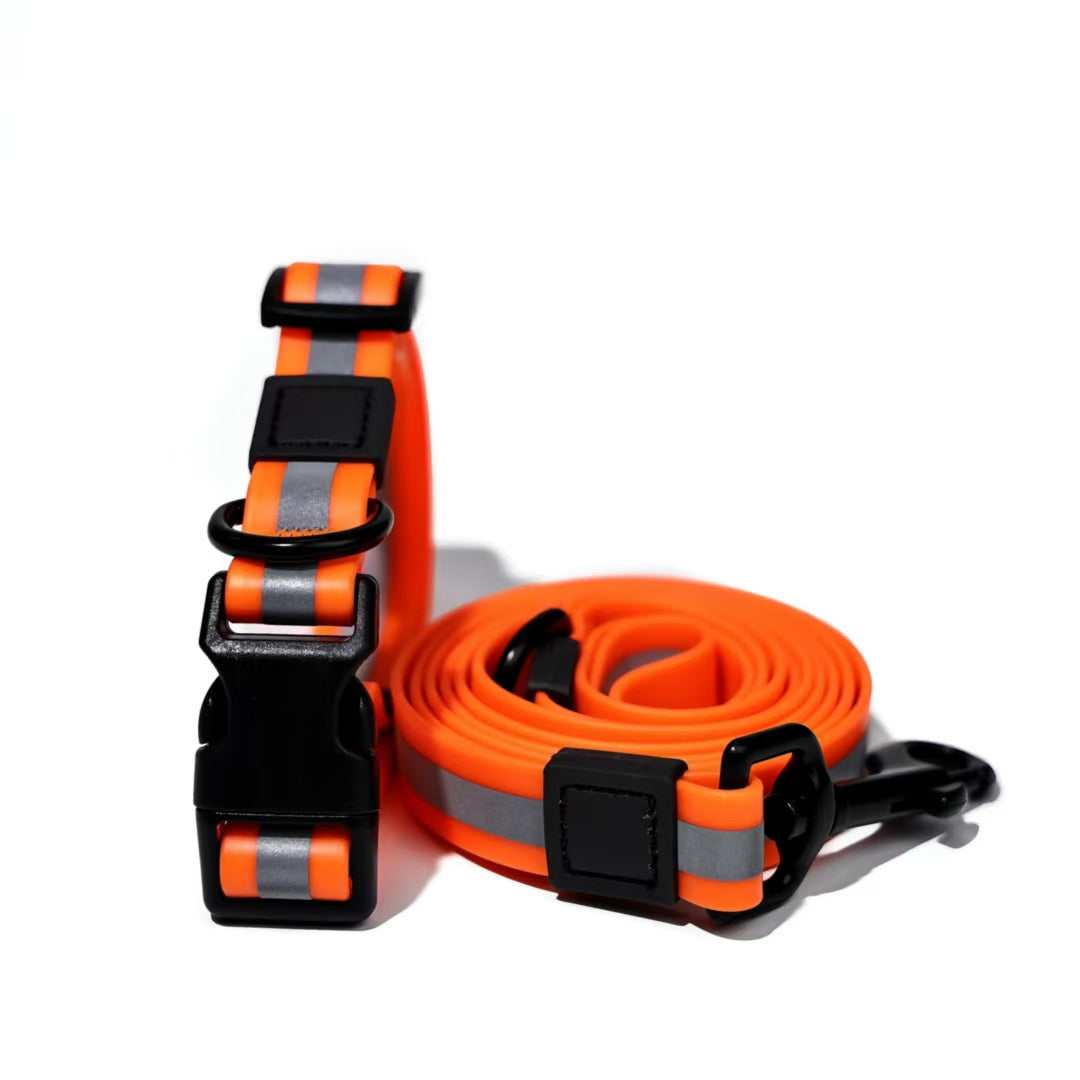 Reflective Leash Set It Can Reflect Light Sources