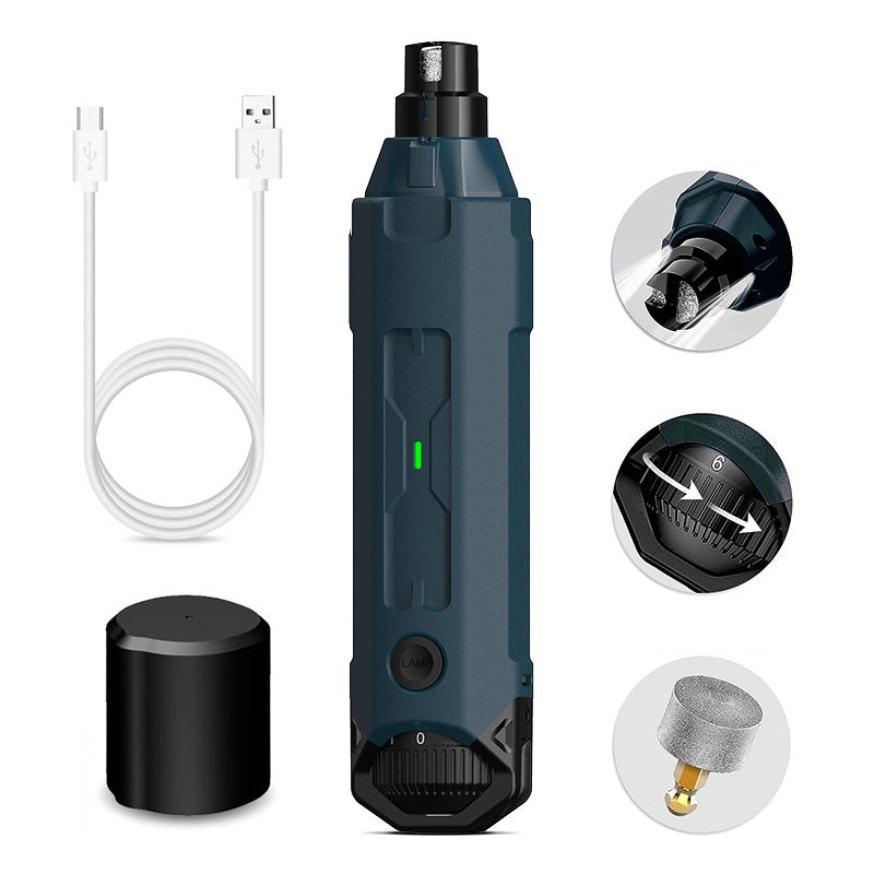 New Electric Nail Clippers for Dog Scissors for Pets Nail Grinder for Dogs Cats Grooming Trimmer Cutters Nail Mill Pet Products - Clippers & Trimmers - V.I.P Digital Presence - Blue - 5687DE3F0A94468DB169330E3A7FE78F