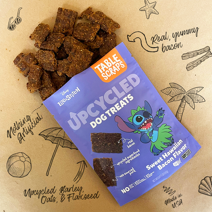 Stitch Sweet Hawaiian Bacon Flavor Dog Treats - Table Scraps Treats