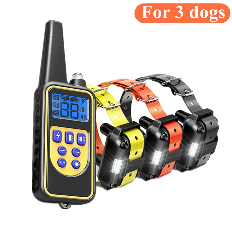 Electric Dog Training Collar - Professional Behavior Control System ⚡