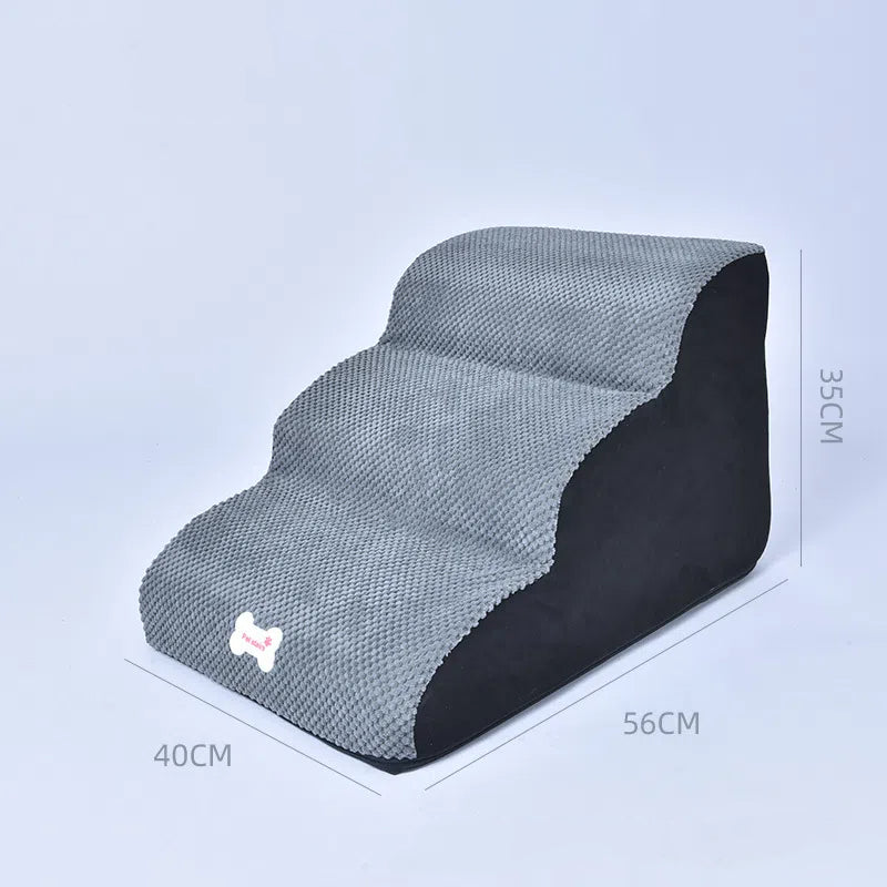 Pet slope stairs anti slip and wear-resistant removable and washable sponge steps - Purrfect Pet Kingdom