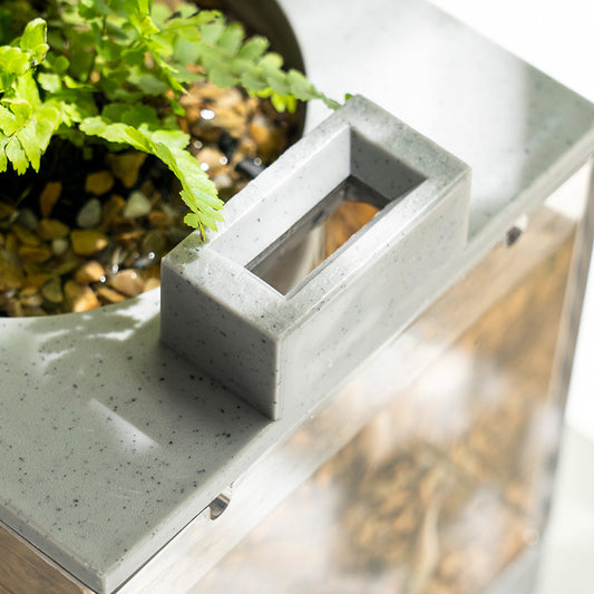 Small Desktop Fish Tank - Creative Aquarium with Mute Filter