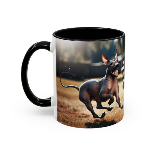 American Hairless Terrier Accent Coffee Mug - Perfect Gift for Dog Lovers