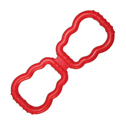 KONG - Tug - Durable Stretchy Rubber, Tug of War Dog Toy -
