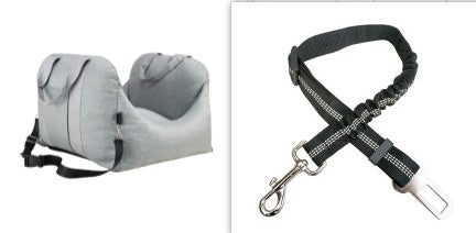 Pet Dog Car Carrier Seat Waterproof Basket Portable Car Seat