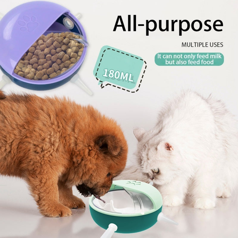 Kitten Milk Feeder Dog Cat Drinker Puppy Bottle Feeder 4