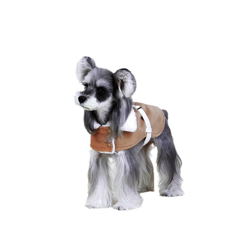 British Style Cloak Coat For Dogs