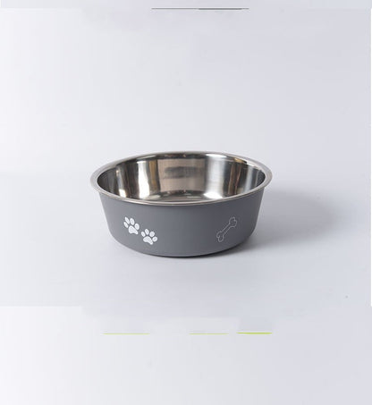 Stainless Steel Rice Bowl Dog Basin
