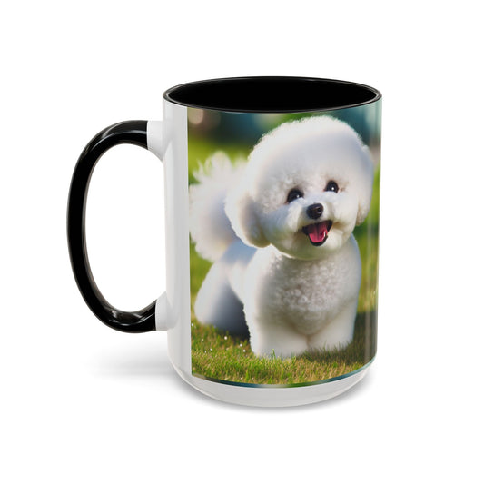 Bichon Frise Accent Coffee Mug - Perfect Gift for Dog Lovers