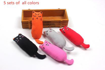 Purrfect Pet Kingdom Cat Toy Cotton Cloth (Black 5pcs) - Premium Cat Toys