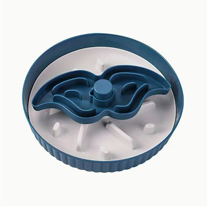 Pet Food Basin Rotating Game Board Anti-choke Silica Gel Pad