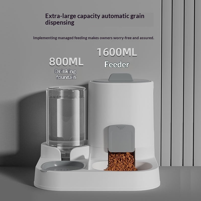 Smart Cordless Automatic Pet Feeder with Anti-Tip Base Design