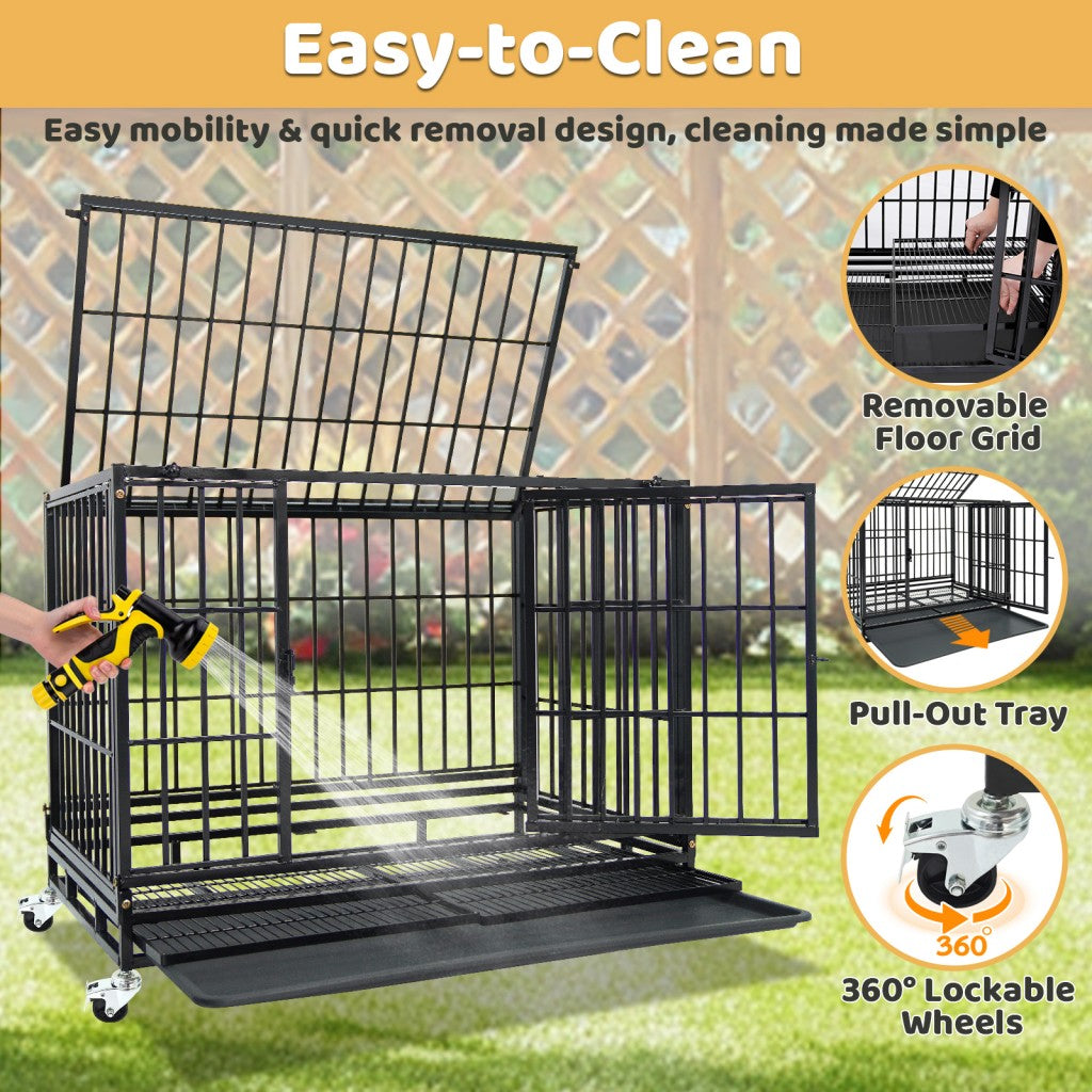 - 37 Heavy Duty Dog Kennel