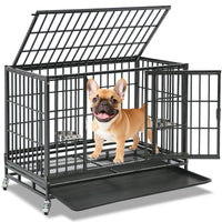 37" Stackable Heavy Duty Dog Crate 371D03