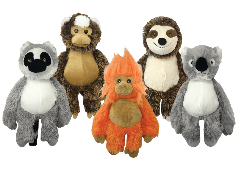 Multipet Bark Buddy Animals - Assorted Animals 10"