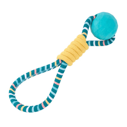 Razzle Rope Tugger Ball Dog Toy