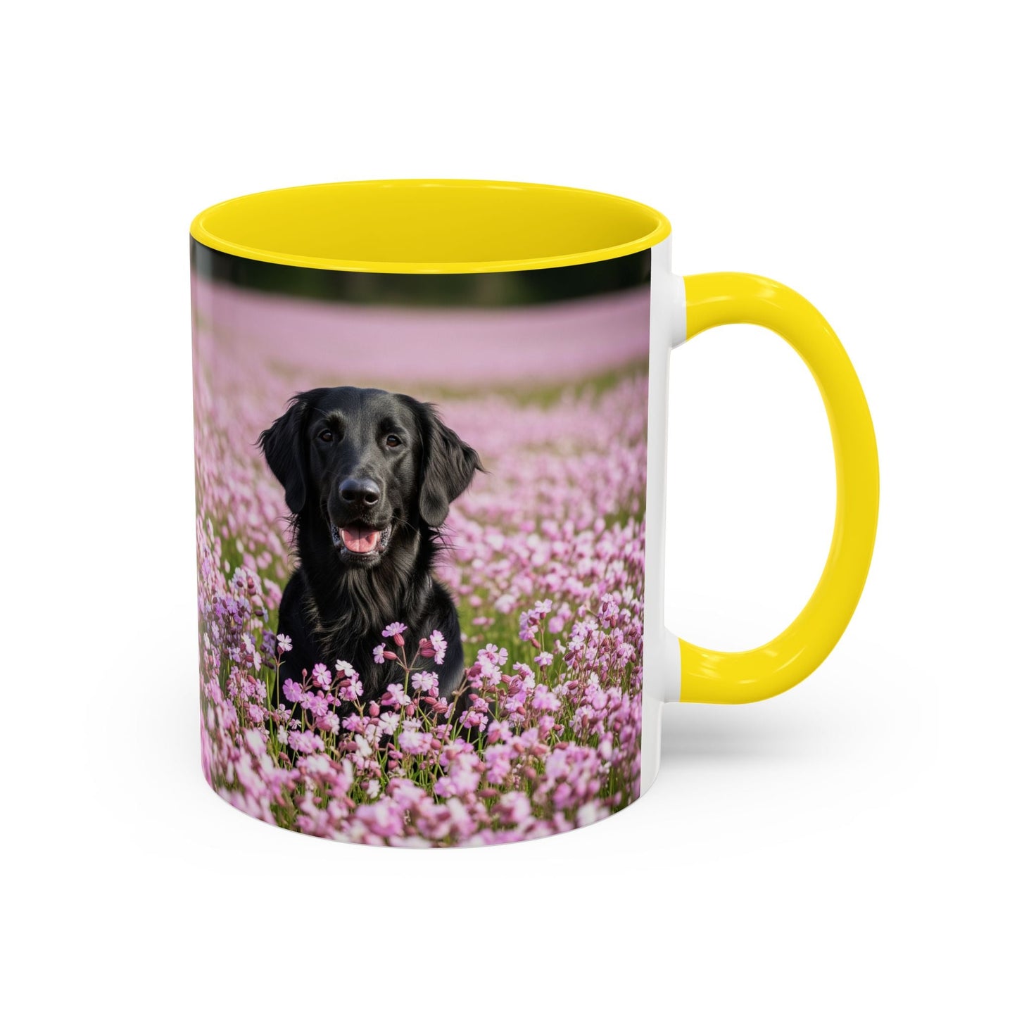 Flat Coated Retriever Accent Coffee Mug - Perfect Gift for
