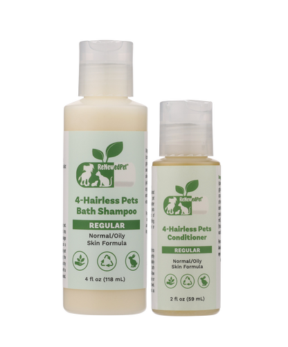 4-Hairless Pets Pets Regular Shampoo & Conditioner