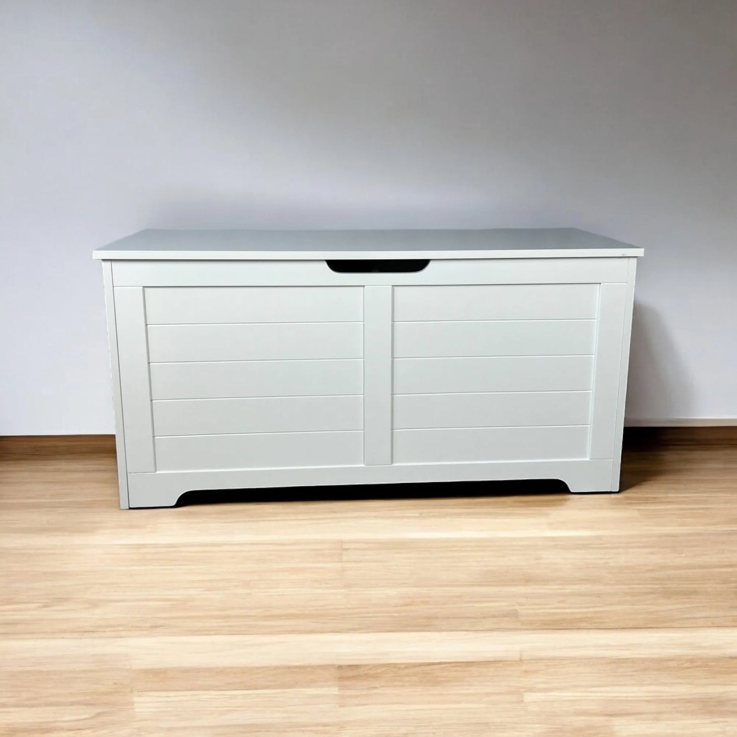 White 39.4 Inch Large MDF Top Open Cat Litter Box Furniture by Purrfect Pet Kingdom, perfect for stylish pet owners.