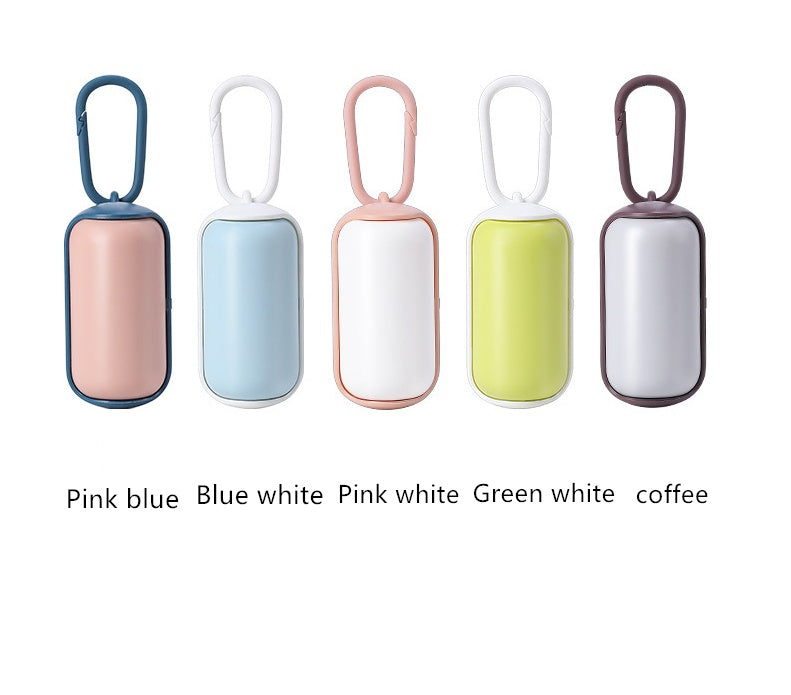 Poop Bag Holder - Portable Pet Waste Garbage Bag Dispenser