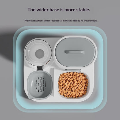 Smart Cordless Automatic Pet Feeder with Anti-Tip Base Design