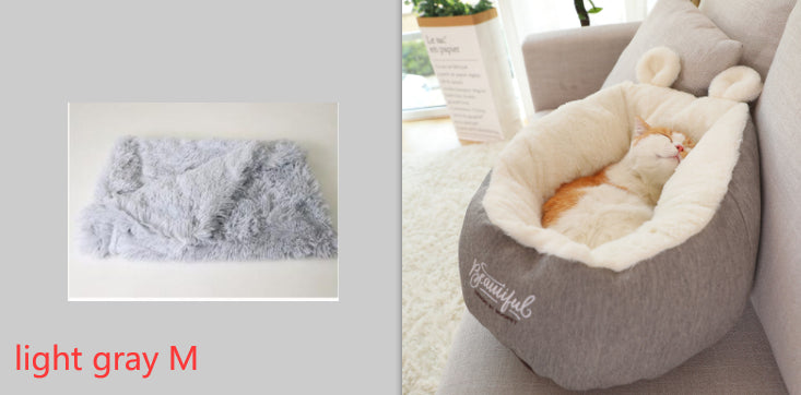 Dog Sleeping Bag Bed - Soft Warming Puppy Nest & Kennel