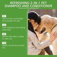 Pet Wash & Care 2-In-1 Dog & Cat Stay Fragrant Body Wash Pet