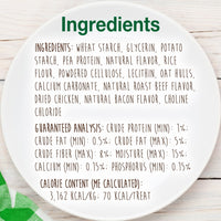 Nylabone Healthy Edibles All-Natural Long Lasting Roast Beef Dog Chew Treats (2pk) (1.5oz)