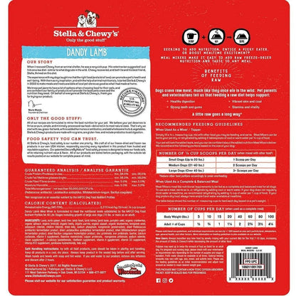 Stella & Chewy's Freeze Dried Meal Mixers Lamb Dog Food