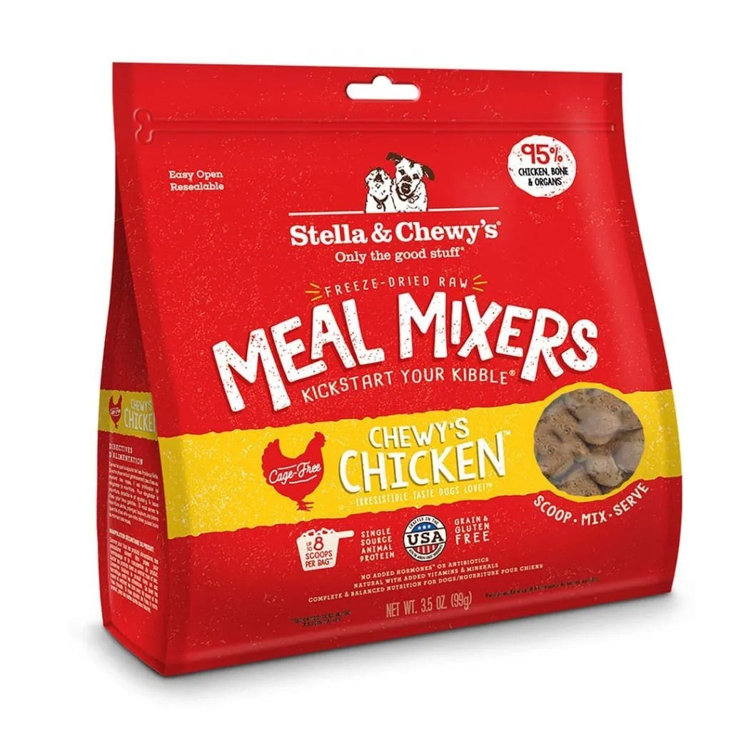 Stella & Chewy's Freeze Dried Meal Mixers Chicken Dog Food (35oz) - Freeze Dried Dog Food - The Family Pet