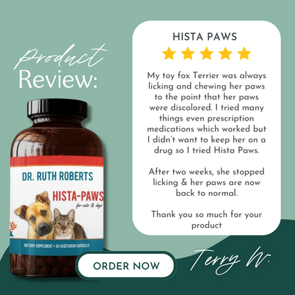 Hista Paws ? with Quercetin for Dogs and Cats