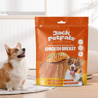 Jack PetPals Handcrafted Jerky Chicken Breast Dog Treats