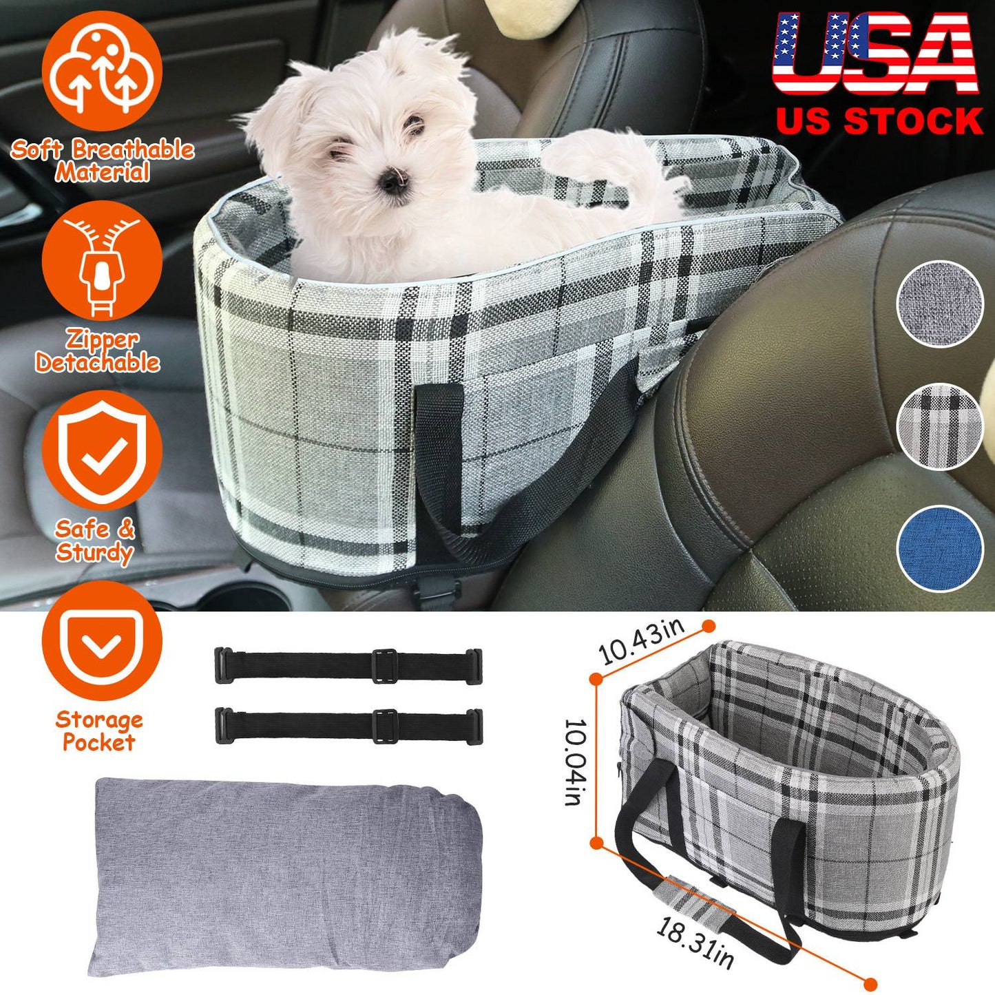 GBruno Console Pet Car Seat