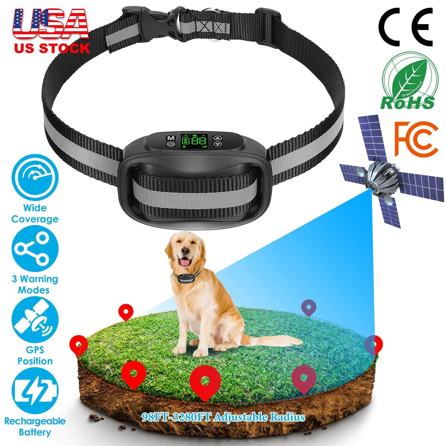 GBruno Wireless GPS Dog Fence