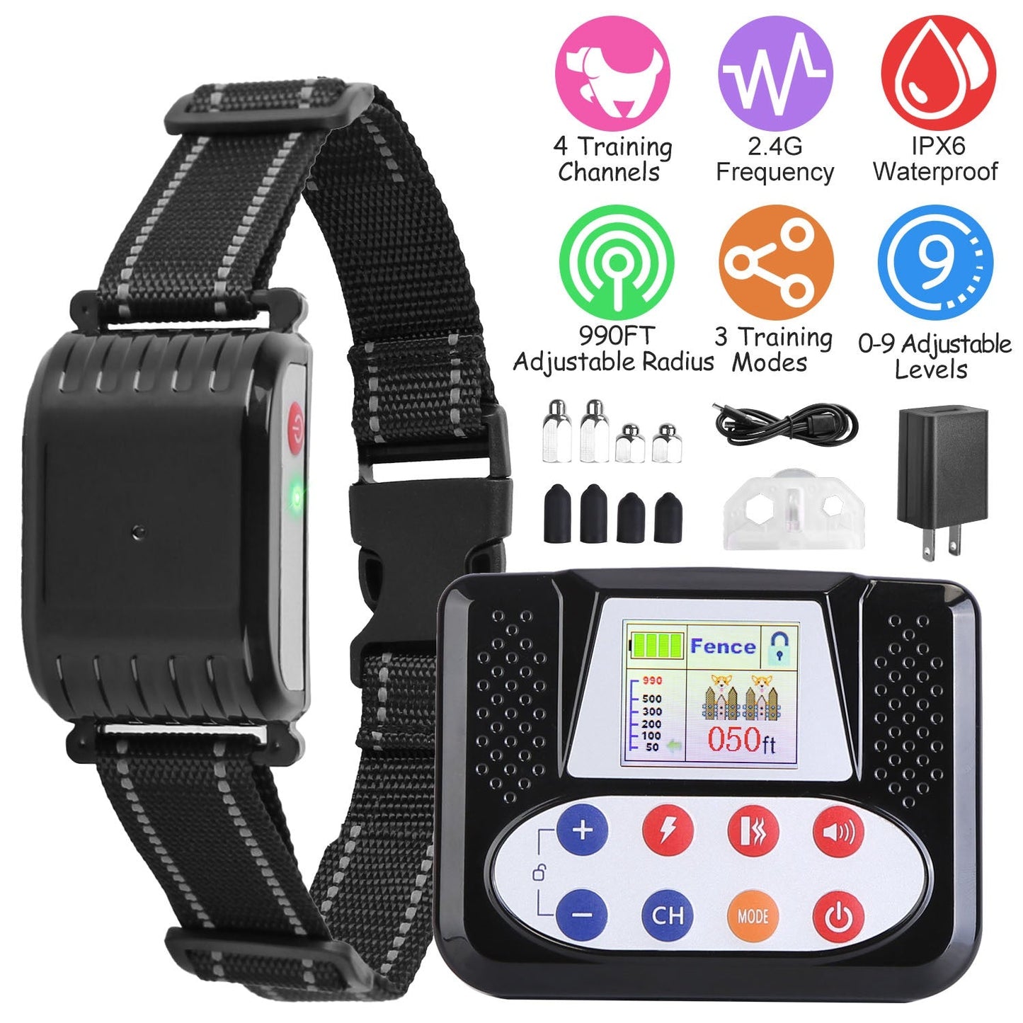 GBruno 990FT Range Dog Wireless Fence