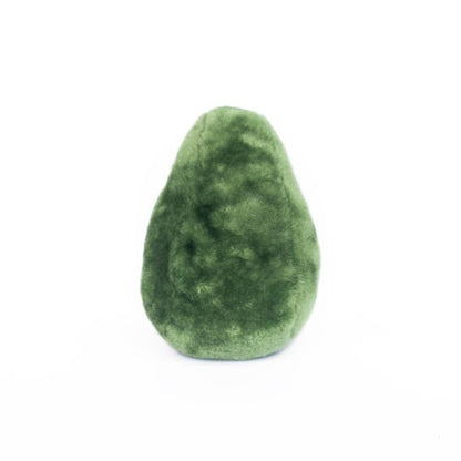 NomNomz Avocado Plush Squeaky Dog Toy