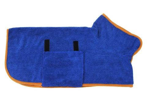 Dog Bathrobe Microfiber - Absorbent Waist-Wrap