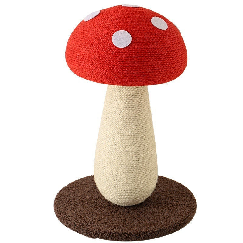 Cat Climbing Frame Mushroom Sisal Cat Scratch Board No
