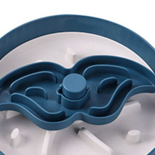 Pet Food Basin Rotating Game Board Anti-choke Silica Gel Pad