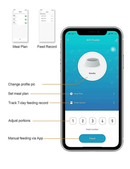 Smart Automatic Pet Feeder - Ameraeon