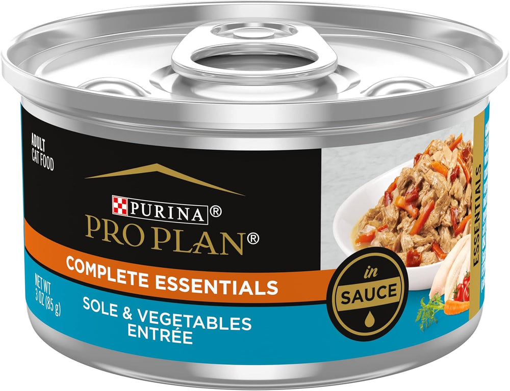 Pro Plan Complete Essentials Sole & Vegetables Entrée In Sauce Wet Cat Food (3oz)