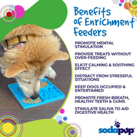 Sky eMat - Enrichment Lick Mat for Dogs and Cats | Celestial Design | SodaPup