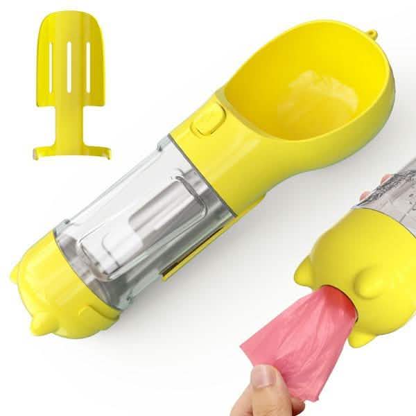 4-in-1 Portable Dog Water Bottle Dispenser