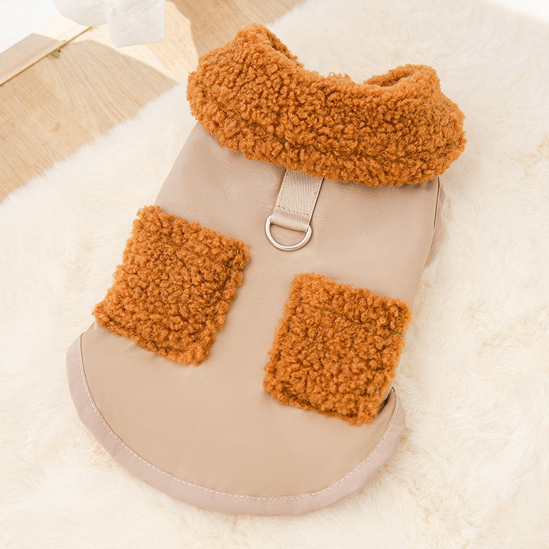 Dog Puppy Clothes Korean Style Coffee Sweater Fit Small Dog