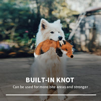Classic - Dog Toys - Squeaky Dog Fox Toys for Dogs