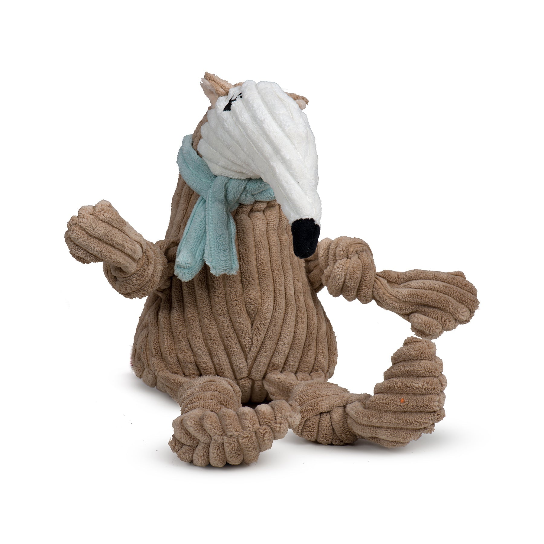 Dog Toy Nibblet Anteater Knottie Plush Toy Large for Comfort - detail product image for dog toy