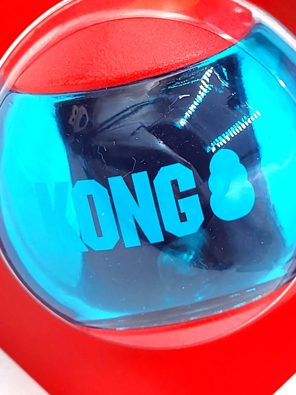 KONG Squeezz Action Ball Large 2 Count Textured Squeaky Fetch Toy