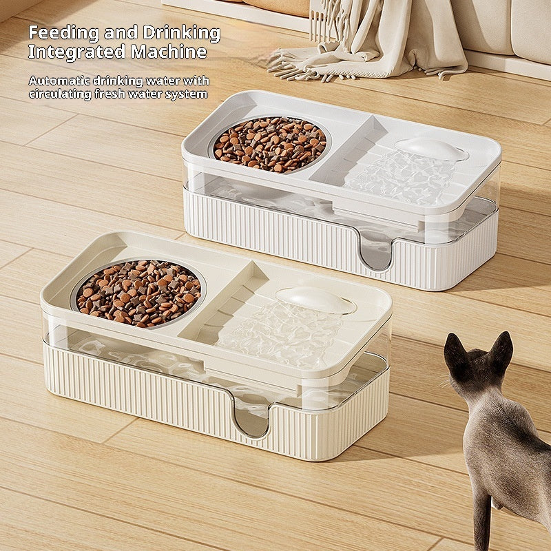 Auto Filtration Cat Water Fountain Large Capacity